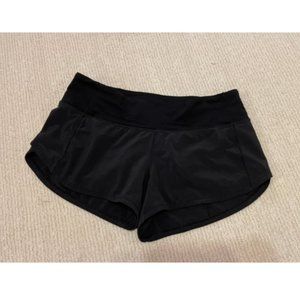 Black Lululemon Shorts (Size 4)